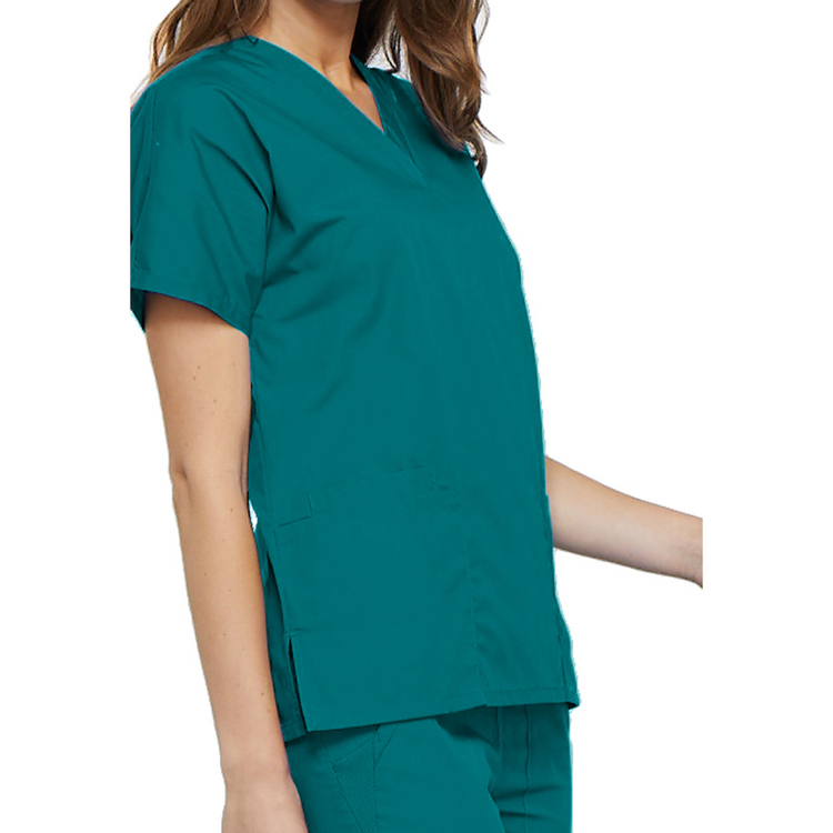 Guéthary - Tunique médicale - Col V - Manches courtes - Femme - Cherokee - Couleur 1 Cherokee Authentic Workwear