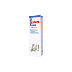 Gehwol - Baume pour les pieds rafraîchissant et stimulant - 1 tube de 75 ml