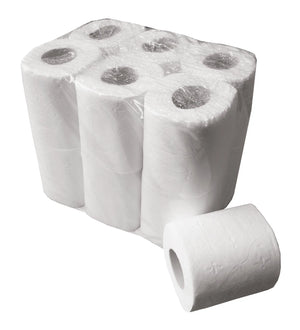 Papier Toilette Gaufré 2Plis 180F Blanc - 12 rouleaux - My Podologie