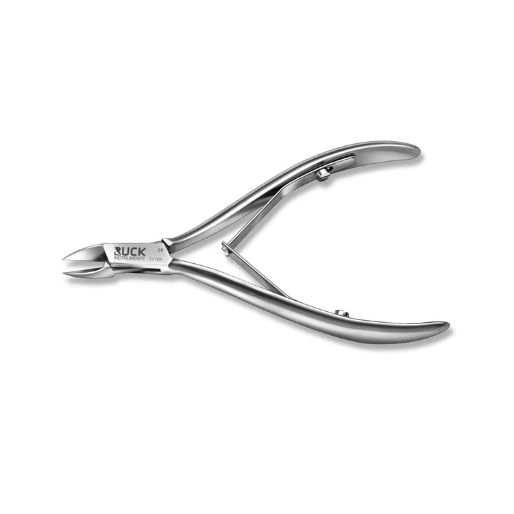 Pince à ongles - Coupe droite 13 mm - Mors plats et arrondis - 10 cm - Ruck Ruck