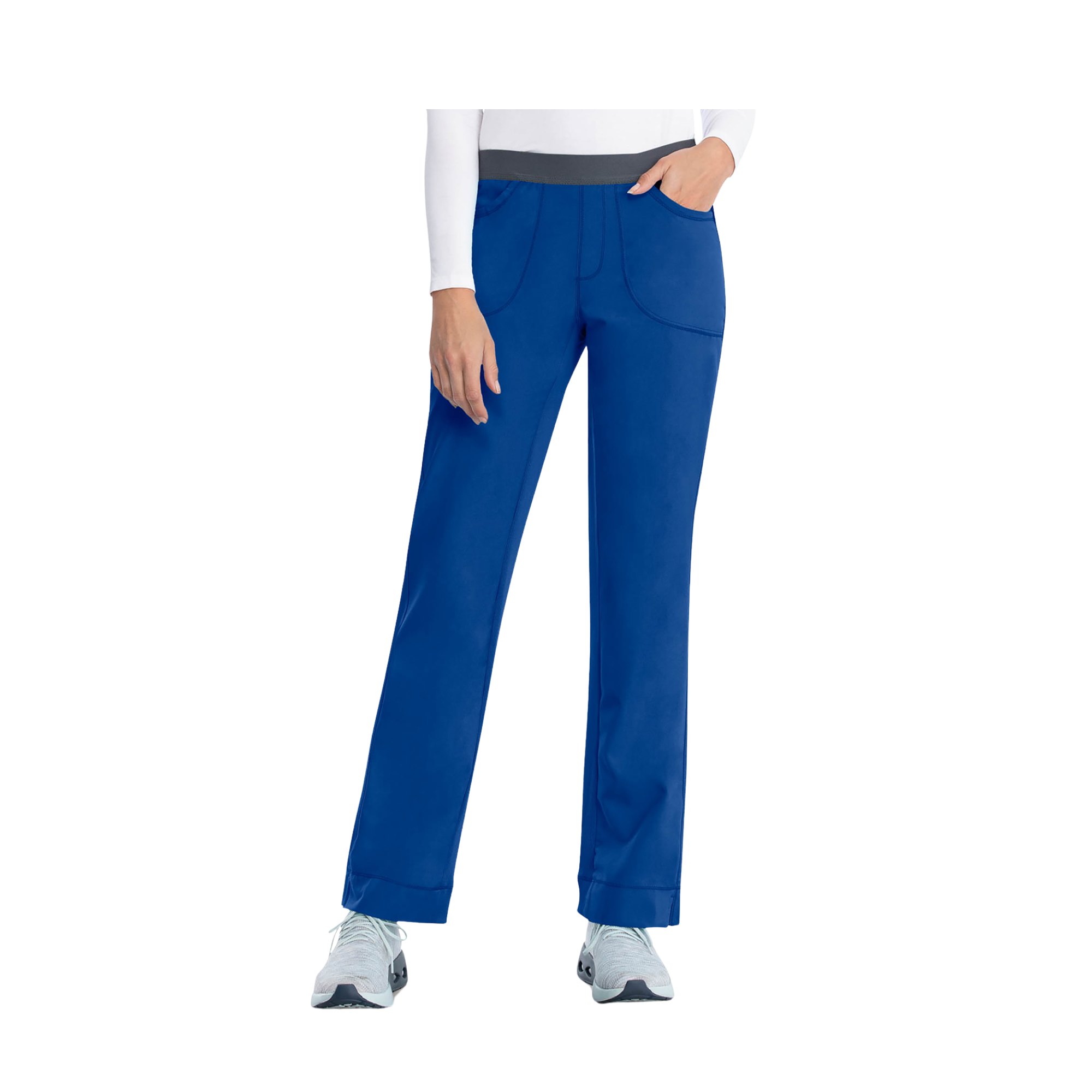 Tosse - Pantalon slim médical - Femme - 4 poches - Cherokee - Couleur 2 My Podologie  Bleu-Galaxie-XXXL